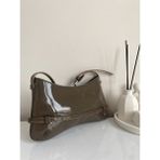 Kahverengi Rugan Cherry Baget Çanta - 30x10
