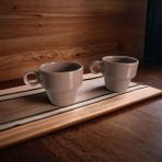 Kahverengi Seramik Espresso Fincanı Seti 2'li, Şık ve Dayanıklı Tasarım - Seçenek 1