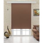 Kahverengi Stor Güneşlik Kahverengi Stor Perde - 100 x 200 cm