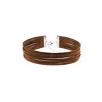 Kahverengi Süet Kadın Choker Kolye BS3409KSCK