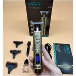 Kahverengi Tıraş ve Saç Kesme Makinesi, Dijital LED Ekran, Güçlendirilmiş, V-228 - Seçenek 1