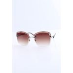 KAHVERENGİ UV400 KADIN GÜNEŞ GÖZLÜĞÜ MAX POLO - 1MP6874R002 - Kahverengi