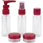 Kaia Life 30 ml 5’li Seyahat Banyo Şişe Seti Sızdırmaz Tasarım