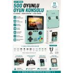 Kaia Life .5 İnç Ekran 1000 Oyunlu Oyun Konsolu X6 El Atarisi | Müzik Dinleme & Kitap Okuma | Taşınabilir Retro Game