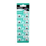 Kaia Life Ag3 Saat Pili - Düğme Pil 10LU Paket LR41/192 1.55V