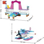 Kaia Life Ausini Fashion Girl 161 Parça Deniz Uçağı ve Rıhtım