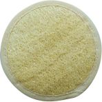 Kaia Life Doğal Kabak Lifli Dıştan El Geçmeli Banyo Duş Kesesi Çap 15-17 cm
