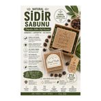 Kaia Life Doğal Sidir (Sidre) Sabunu 125 Gr x 2 Adet | Arındırıcı, Antiseptik Etkili ve Cilt Temizleyici El Yapımı Bitkisel Sabun 🌿🧼
