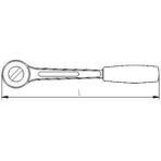 Kaia Life Elta 1514 1/2'' Cırcır Kol 250 mm