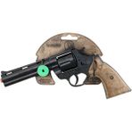 Kaia Life Gonher Revolver 12'li Uzun Namnulu Siyah Metal Polis Koleksiyon Tabancası