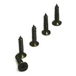 Kaia Life Klips, Menteşe, Ayak, Ağaç, Sunta Vidası 2,2X13 mm - Siyah 100 Adet