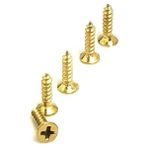Kaia Life Klips, Menteşe, Ayak, Ağaç, Sunta Vidası 2,2x7,5mm - Sarı 100 Adet