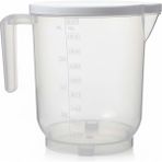 Kaia Life Pratik Mutfak Ölçü Kabı - 2 Litre Dereceli Şeffaf Hazne Bpa Free