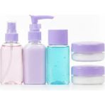 Kaia Life Seyahat Için 5’li Şeffaf Kozmetik Şişe Seti 30 ml