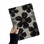kaidisen Çiçek Desenli iPad 9,7 İnç Kılıf iPad 6./5. Nesil Kılıf - Çiçekli İllüstrasyon iPad Air 2. Nesil Kapak Kalem Tutuculu Otomatik Uyuma Uyandırma, Renk 15