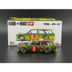 Kaido House Mini GT 1/64 Datsun 510 Wagon OG Flo Chrome sarı 164