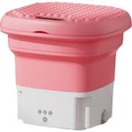 Kaige Trading Binduo Mini Portatif Çamaşır Makinesi - Mavi (Yurt Dışından) - Pembe