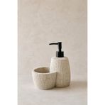 KaiHome Modern Krem Polyresin Sıvı Sabunluk