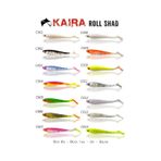 Kaira Roll Shad C007 9 cm 6 gr 3PCS Sahte Balık