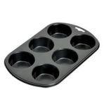 Kaiser 6 Hazneli 29x18 cm Muffin Kek Kalıbı