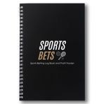 KAIU Spor Bahisleri Kayıt Defteri - 62 Sayfa 6''x9'', Bahis Takibi Defteri, Tüm Sporlarınızı Kaydetmek İçin - Tenis, Futbol, Futbol veya Herhangi Bir Spor, Oyunlar Kumar Kayıt Defteri