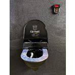 Kaızen Qloset Prime Fotoselli Hijyenik Klozet Kapak Sistemi - Siyah