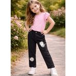 Kaizer Jeans Siyah Kirpi Desenli Çocuk Pantolonu - 4