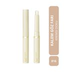 KAJAL Suya Dayanıklı Açık Krem Göz Farı - Waterproof Ivory Mist Eyeshadow - No: 816