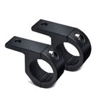 kajilai 2 adet ışık çubuğu bağlar 0.85-1.29 inç montaj braketi kelepçe kitleri motosiklet Scooter Off-Road ATV UTV