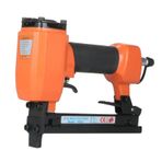 kajilai 20 Ölçü Orta Taç Zımba 3/8 İnç ila 5/8 İnç Hava Çivi Çakma Makinesi Pnömatik Son İşlem Zımbası Hava Güçlü Çivi Çakma Makinesi Derinlik Ayarlanabilir Ahşap İşleme Mobilya Dekorasyonu için