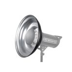 kajilai 41,2 cm/16 inç Stüdyo Fotoğrafçılığı Reflektör Güzellik Bulaşık Difüzörü, Petek Izgaralı ve Bowens Mount Speedlite Flaş Işığı için Yumuşak Kumaş, Gümüş İç Yüzey