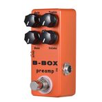 kajilai B-Box Elektro Gitar Preamp Overdrive Efekt Pedalı Full Metal Shell True Bypass