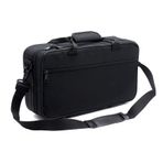 kajilai Bb Klarnet Kılıfı Gig Bag Sırt Çantası Suya dayanıklı 600D Ayarlanabilir Tek Omuz Askısı ile Köpük Pamuklu Dolgu