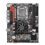 kajilai Bilgisayar Anakartı LGA1366 CPU Desteği Intel Core ve Xeon Serisi Sunucu İşlemcileri 16G'ye kadar destekler 1066HMz/1333HMz/1600HMz Realtek 100Mbit USB2.0 SATA Tamamen Katı Kapasitörler Yüksek