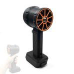 kajilai El Tipi Kanallı Turbofan 64mm Fırçasız Motor Jet Fan 2200g İtme Araba Yıkama Yüksek Güçlü Toz Üfleyici Klavye Temizleme Aracı / / Milwaukee ile Uyumlu 18V / 21V Piller İsteğe Bağlı