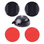 kajilai Hızlı Çıkarma Montaj Tutucu Toka + Düz ve Kavisli Taban Yapışkan Bant Değiştirme Gear 360 Kamera Ricoh Theta S/SC / M15 ve Spor Eylem Panoramik Kamera w / 1/4