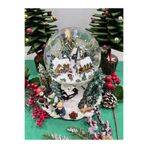 Kakosan Musicbox Kingdom 46076 Magnificent Deluxe Kar Küresi, 22 cm, Işıklı, Müzikli, Kar Püskürtmeli