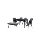 Kaktüs Avm Mutfak Masası Salon Masası Masa Sandalye Takımı Açılır Masa Bench Sandalye