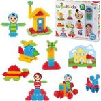 Kaktüs Bloklar (75 Parça) - Kaktüs Oyuncak - Lego Seti - Kaktüs Lego - Taraklı Lego