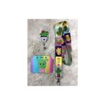 Kaktüs Boyun Askısı Yoyo ve Yan Kartlık Set