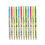 Kaktüs Yuvarlak Kurşun Kalem 12 Adet 1 Paket Faber Kurşun Kalem 2B Siyah Kurşun Kalem Kaktüs Desenli