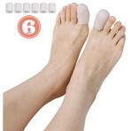 KaktüsKedi 711553 6 Adet Baş Parmak İçin Silikon Koruyucu