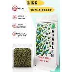 Kakulem SERTİFİKALI Tavşan Hamster Kemirgen Yonca Pelet Yem (2 KG)