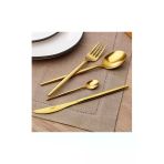 Kalben Amore Titanyum Mat Gold 72 Parça Çatal Kaşık Bıçak Takımı