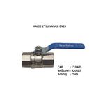 Kalde 1" Küresel Su Vanası DN25 - Water Valve PN25