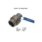 Kalde 2" Küresel Su Vanası DN50 - Water Valve PN25