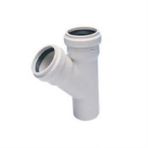 Kalde 45 Derece 75x75 cm 3.2 Pvc-u Tek Çatal