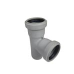 Kalde 87 Derece 50x50 cm 3.2 PVC-U Tek Çatal