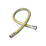KALDE Doğalgaz Ocak Fırın Flexi Ocak Hortumu 125cm 1/2 - 1/2