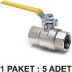 Kalde Doğalgaz Vanası Küresel 11/2’’ Paket 5 Lu